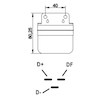 Repuestos de autos: Regulador de Voltaje, Bosch /Ib-301 /552009, 14 Vo...
Nro. de Referencia: GA-001CH