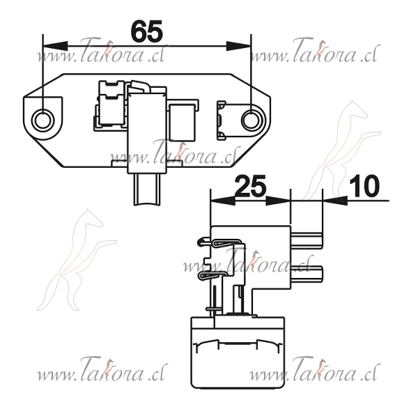 Repuestos de autos: Regulador de Voltaje, Bosch /Ib-357/552013, 14 Vol...
Nro. de Referencia: GA-027CH