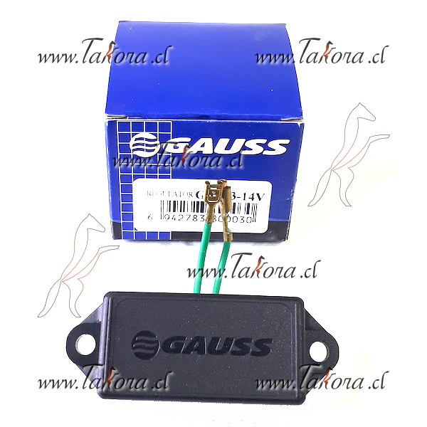 Repuestos de autos: Regulador de Voltaje, 14Volts, 55 Amperes, Incorp-...
Nro. de Referencia: GA-003CH