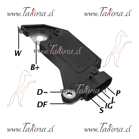 Repuestos de autos: Regulador de Voltaje, Delco-Remy De-702/705 14V Ch...
Nro. de Referencia: GA-702CH