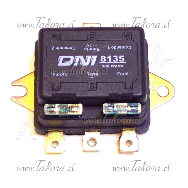 Repuestos de autos: Relay (Rele), Aumentador de Luces Doble, 12 Volts,...
Nro. de Referencia: DNI-8135-12V