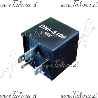 Repuestos de autos: Relay (Rele) Auxiliar 12 Volts, 40 Amperes, 3 Term...
Nro. de Referencia: DNI-8109-12V