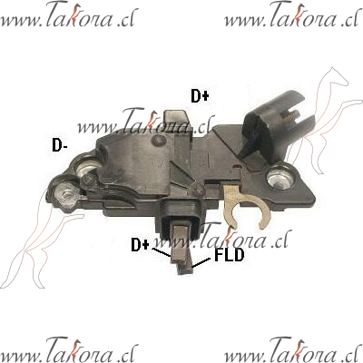 Repuestos de autos: Caja Reguladora de Voltaje, bosch /12v-150 Amperes...
Nro. de Referencia: IB-252