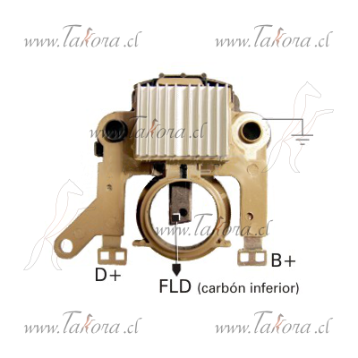 Repuestos de autos: Caja Reguladora de Voltaje, Mitsubishi / 12 Volts,...
Nro. de Referencia: RNMI-TA0591