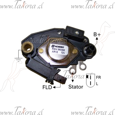 Repuestos de autos: Caja Reguladora de Voltaje, valeo-motorola 12 Volt...
Nro. de Referencia: RNV-593362