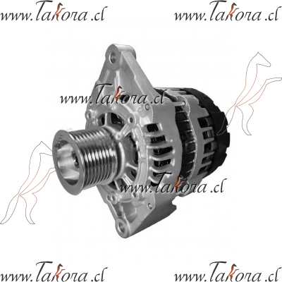 Repuestos de autos: Alternador Delco-Korea, 24 Volts, Serie 11Si /Perk...
Nro. de Referencia: 8600210