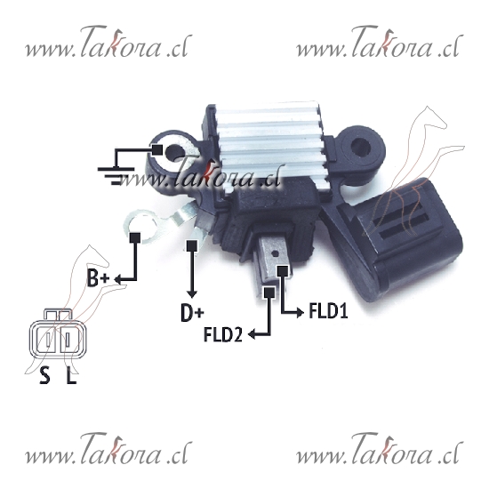 Repuestos de autos: Caja Reguladora de Voltaje Hitachi Nissan V16-Japo...
Nro. de Referencia: 23133-58S01