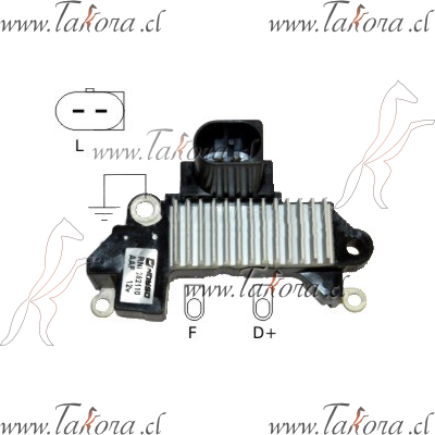 Repuestos de autos: Caja Reguladora de Voltaje Prestolite-Indiel, 12V,...
Nro. de Referencia: 35382110