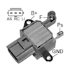 Repuestos de autos: Caja Reguladora de Voltaje Denso /12V-13.5V / 3 Pi...
Nro. de Referencia: 104210-1110