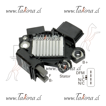 Repuestos de autos: Caja Reguladora de Voltaje Valeo / 12V-Hyundai New...
Nro. de Referencia: 20071017