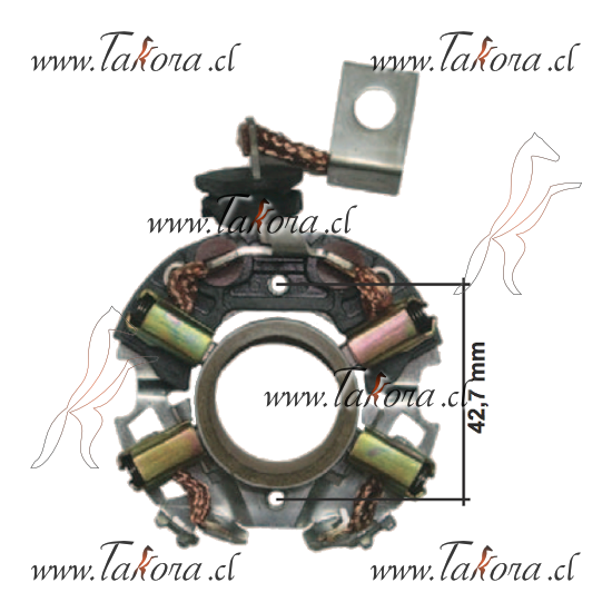 Repuestos de autos: Porta Carbon Motor de Partida Bosch/12V-Dw-1.4Kw-C...
Nro. de Referencia: PE-743