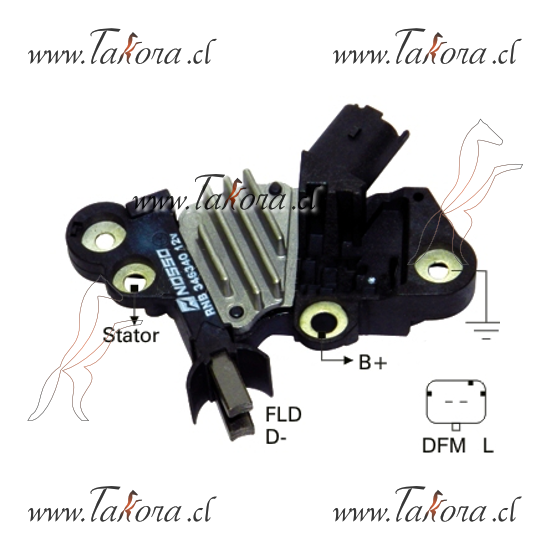 Repuestos de autos: Caja Reguladora Bosch, 12Volts, Citroen C5-C6-Peug...
Nro. de Referencia: F00M346030