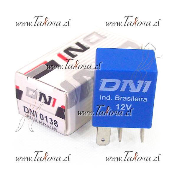 Repuestos de autos: Micro Relay (rele) Auxiliar, 12Volts, 30/20Amperes...
Nro. de Referencia: DNI-0138