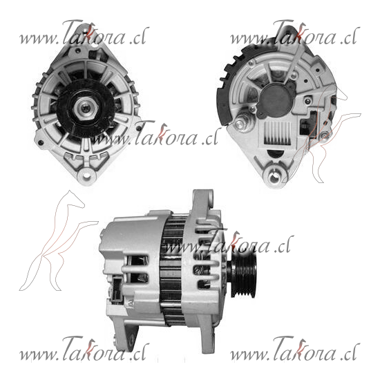 Repuestos de autos: Alternador Delco-Korea, 12Volts, 85Amperes, 5Pk, D...
Nro. de Referencia: 96303556