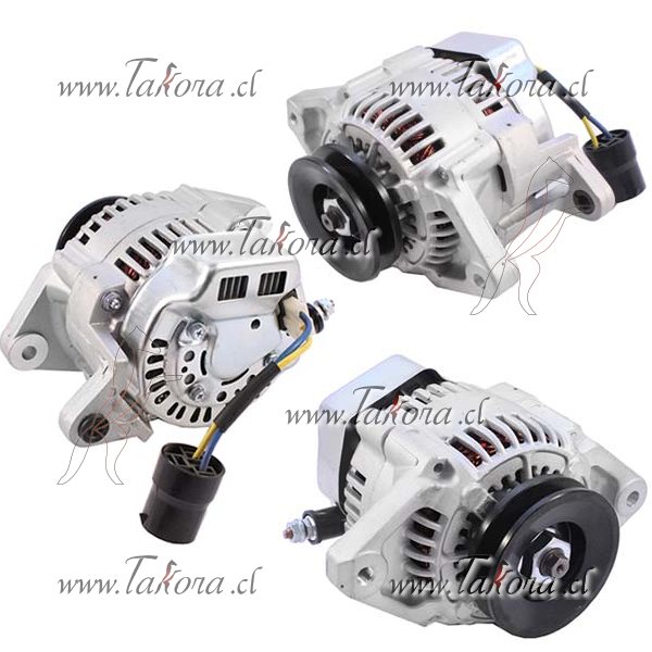 Repuestos de autos: Alternador Denso, 12Volts, 55 Amperes, Tipo polea ...
Nro. de Referencia: 27060-76305