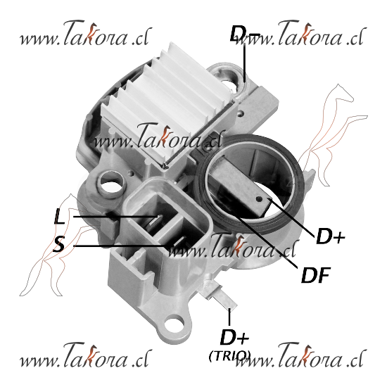 Repuestos de autos: Caja Reguladora Mitsubishi, 12Volts, Hyundai Elant...
Nro. de Referencia: GA-804CH