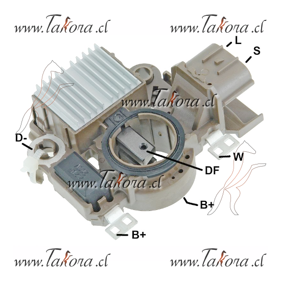 Repuestos de autos: Caja Reguladora Mitsubishi, 12Volts, Nissan Sentra...
Nro. de Referencia: GA-427CH