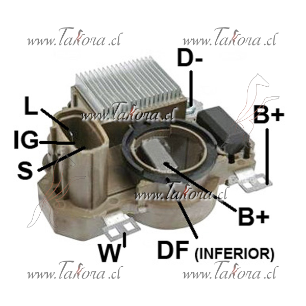 Repuestos de autos: Caja Reguladora Mitsubishi, 24Volts, L-Ig-S,  Ivec...
Nro. de Referencia: GA-787CH