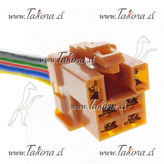 Repuestos de autos: Enchufe Relay (rele) 12Volts-24Volts, 6 Terminales...
Nro. de Referencia: ES62231