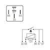 Repuestos de autos: Relay (Reles) Auxiliar 12Volts, 5 Terminales, 87-8...
Nro. de Referencia: DNI-0106