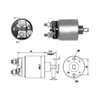 Repuestos de autos: Solenoide Partida Hitachi , 12Volts, 1.0Kw-Nissan ...
Nro. de Referencia: ZM-1-710