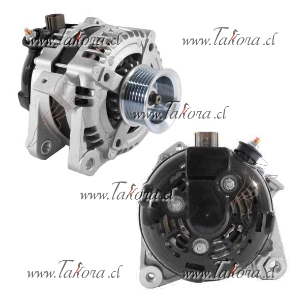 Repuestos de autos: Alternador Denso, 12Volts, 100Amperes, 7Pk, 4Pines...
Nro. de Referencia: 27060-28260