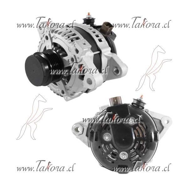 Repuestos de autos: Alternador Denso, 12Volts, 100Amperes, 6Pk, 4Pines...
Nro. de Referencia: 104210-2180
