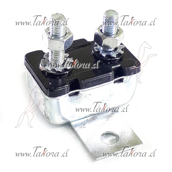 Repuestos de autos: Fusible Termico 40Amperes, 12/24Volts, Universal, ...
Nro. de Referencia: BR-40CN