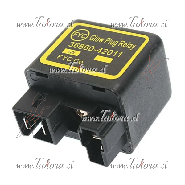 Repuestos de autos: Relay (rele) Bujia Incandecente, Hyundai

<br>
...
Nro. de Referencia: 36860-42011