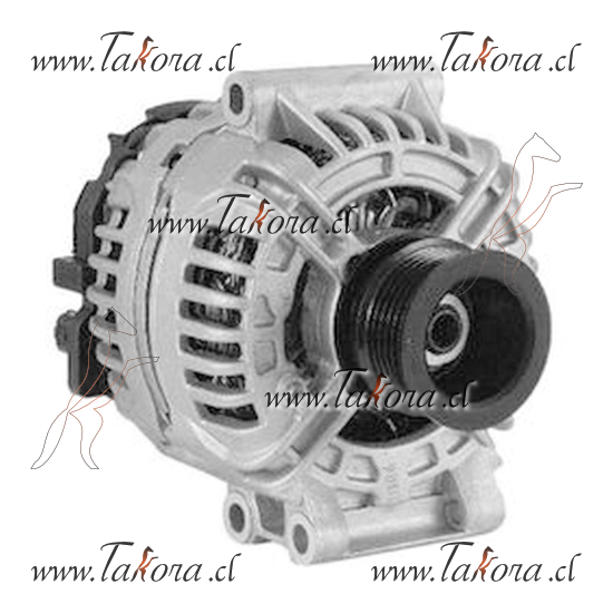 Repuestos de autos: Alternador Bsch, 12volts, 98Amperes, 6PK, Renault ...
Nro. de Referencia: 0124415007