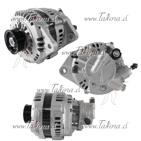 Repuestos de autos: Alternador Hitachi, 12Volts, 100Amperesm, Encendid...
Nro. de Referencia: LR1100-508