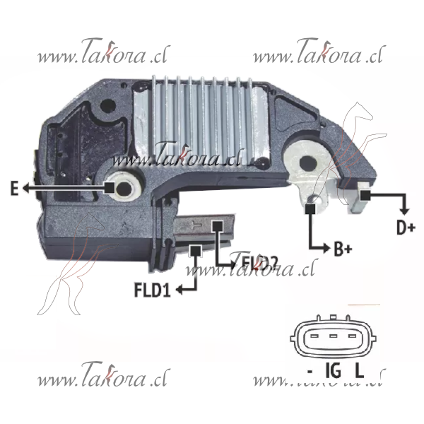 Repuestos de autos: Caja Reguladora de Voltaje Delco Chino / 12Volts, ...
Nro. de Referencia: JFZ1992