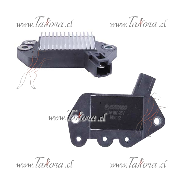 Repuestos de autos: Caja Reguladora de Voltage, 24Volts

<br>
<br>(...
Nro. de Referencia: 3701N-800C