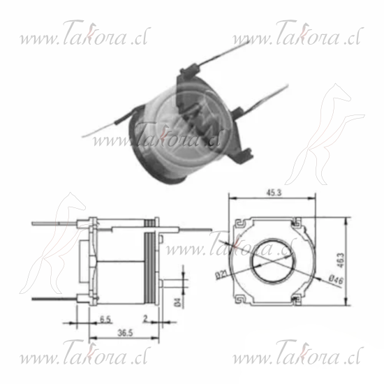 Repuestos de autos: Bobina Partida Auxiliar /Denso 12V-Kia Besta /Spor...
Nro. de Referencia: ZM-2-419-93