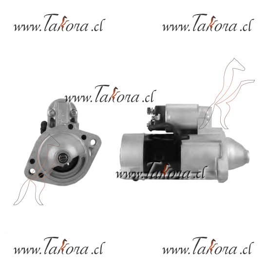 Repuestos de autos: Motor de Partida, 12Volts, 2.0KW, 10 Dientes, Giro...
Nro. de Referencia: 36100-42250