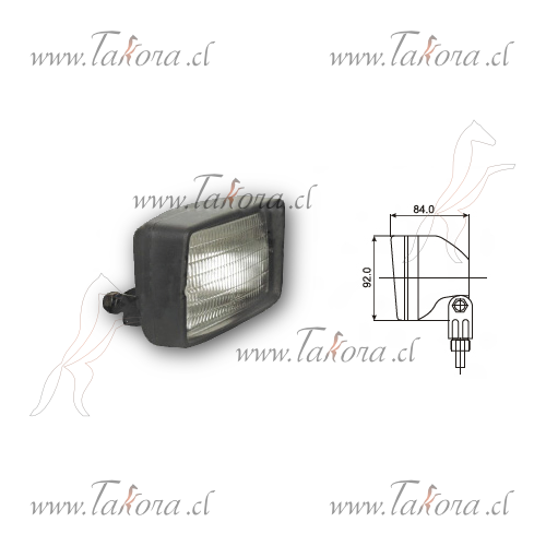 Repuestos de autos: Farol Faenero, Neolite Rectangular Cuerpo Plastico...
Nro. de Referencia: N713-H3