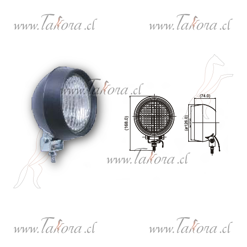 Repuestos de autos: Farol Faenero, Neolite Redondo Cuerpo Goma Soporte...
Nro. de Referencia: N990-H3