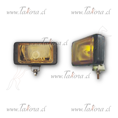 Repuestos de autos: Farol Neblinero  Rectangular, 12Volts, Ampolleta H...
Nro. de Referencia: N871-CH3