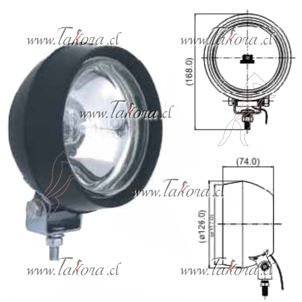 Repuestos de autos: Farol Faenero, Neolite Redondo, Cuerpo Goma ,Sopor...
Nro. de Referencia: N990-H3S