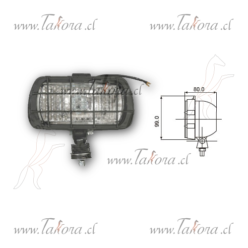 Repuestos de autos: Farol Faenero Neolite Rectangular Cuerpo Metalico ...
Nro. de Referencia: N833-H3