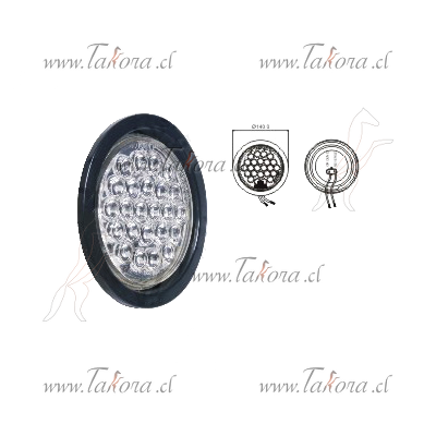 Repuestos de autos: Farol Trasero, Tipo Goren Cristal con 24 Led 12/ 2...
Nro. de Referencia: NEO-1196 CR