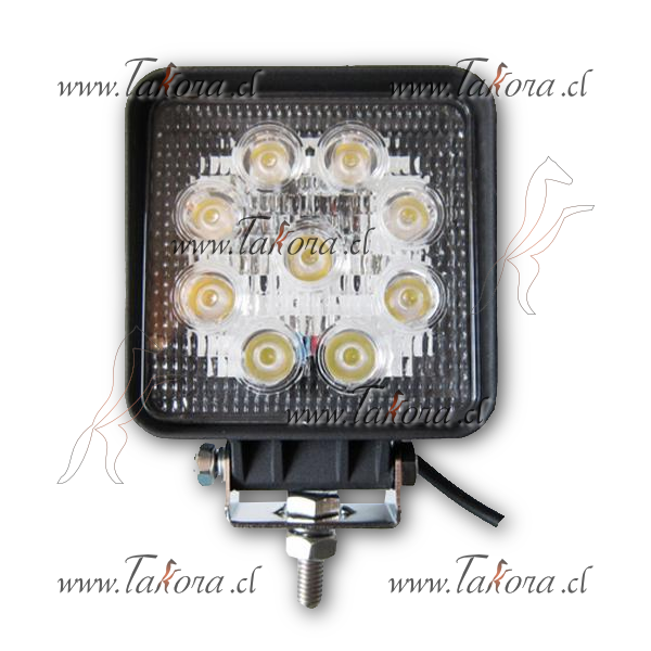 Repuestos de autos: Farol/Foco Led, Faenero, Cuadrado, 9-32V-27W, 9 Le...
Nro. de Referencia: T-1027-SFL60