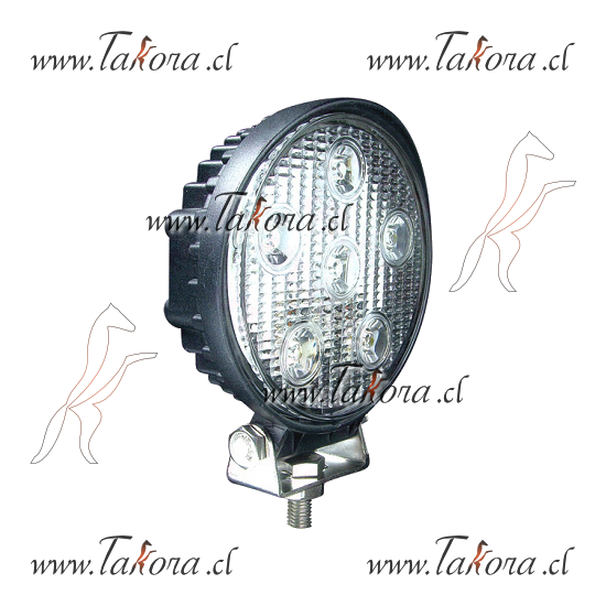 Repuestos de autos: Farol/Foco Led, Faenero, Redondo, 9-32V-18W, 6 Led...
Nro. de Referencia: T-1018