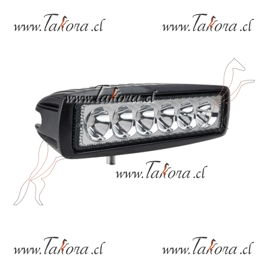 Repuestos de autos: Farol (foco) Led Rectangular /10-30V-18W-6Led-3W-M...
Nro. de Referencia: T-1218HL