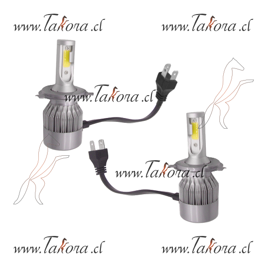 Repuestos de autos: Kit Luces Led High Low H4 6000K, 12Volts, 30Watts...
Nro. de Referencia: KITLEDH4