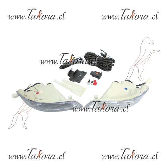 Repuestos de autos: Kit Neblineros, con Cables y Switch, H3, 12Volts, ...
Nro. de Referencia: TY-006