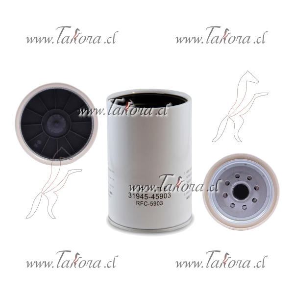 Repuestos de autos: Filtro de Petroleo, Dimensiones 160.00x110.00xM24x...
Nro. de Referencia: 31945-45903