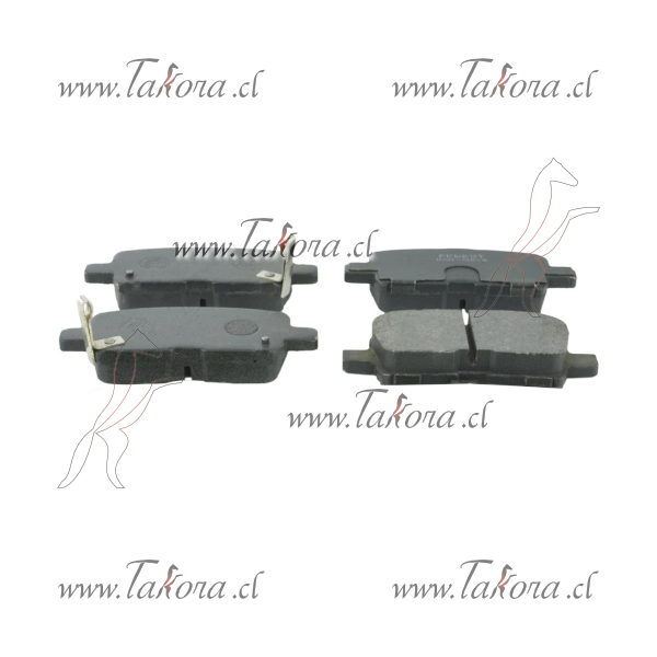 Repuestos de autos: Juego de Pastillas de Frenos, Traseras, dimensione...
Nro. de Referencia: 43022-S3V-A11