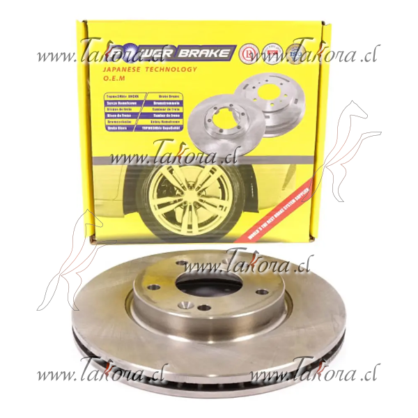 Repuestos de autos: Disco Freno Delantero, Derecho/Izquierdo, Ventilad...
Nro. de Referencia: 51712-3X000