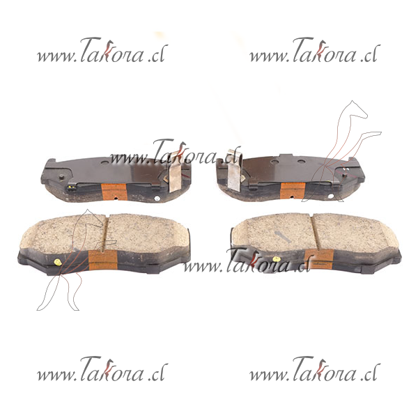 Repuestos de autos: Juego de Pastillas Freno, Delanteras, 108.60x45.50...
Nro. de Referencia: 55810M68P00